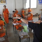 Teaching English to Novice Monks